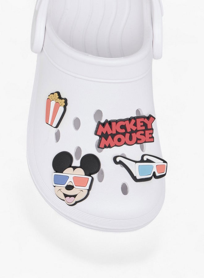 Disney Boys Mickey Mouse Jibbitz Clogs with Backstrap - Image 4