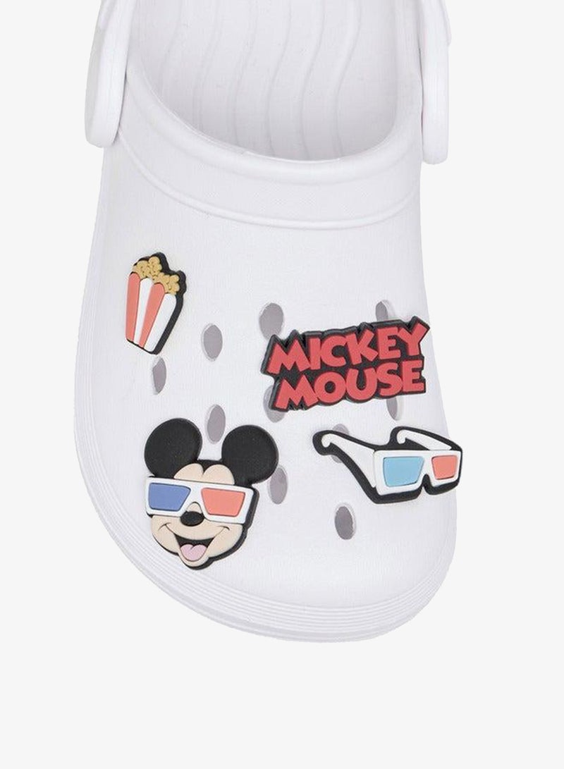 Disney Boys Mickey Mouse Jibbitz Clogs with Backstrap - Image 4