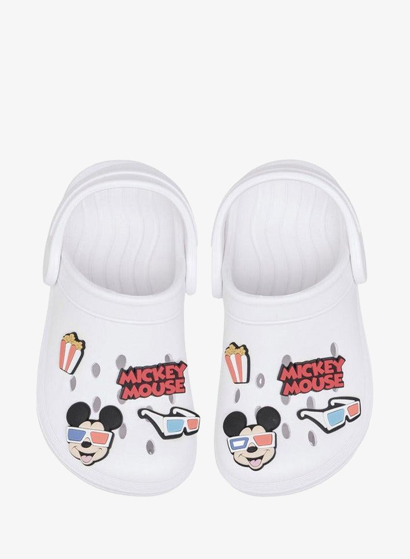 Disney Boys Mickey Mouse Jibbitz Clogs with Backstrap - Image 3