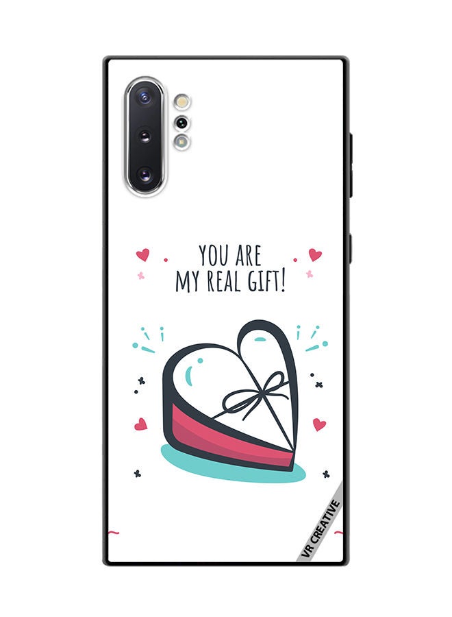 VR CREATIVE Protective Case Cover For Samsung Galaxy Note10 Plus 5G My Real Gift Design Multicolour - Image 1