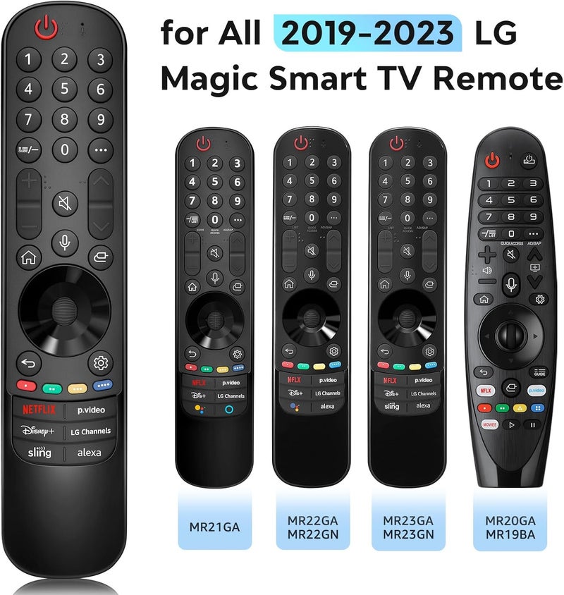 Angrox Voice Magic for LG-TV-Remote Control Replacement, for Magic Remote MR21 MR22 MR23 MR24GA with Battery, with Voice Recognition and Pointer Function - Image 2