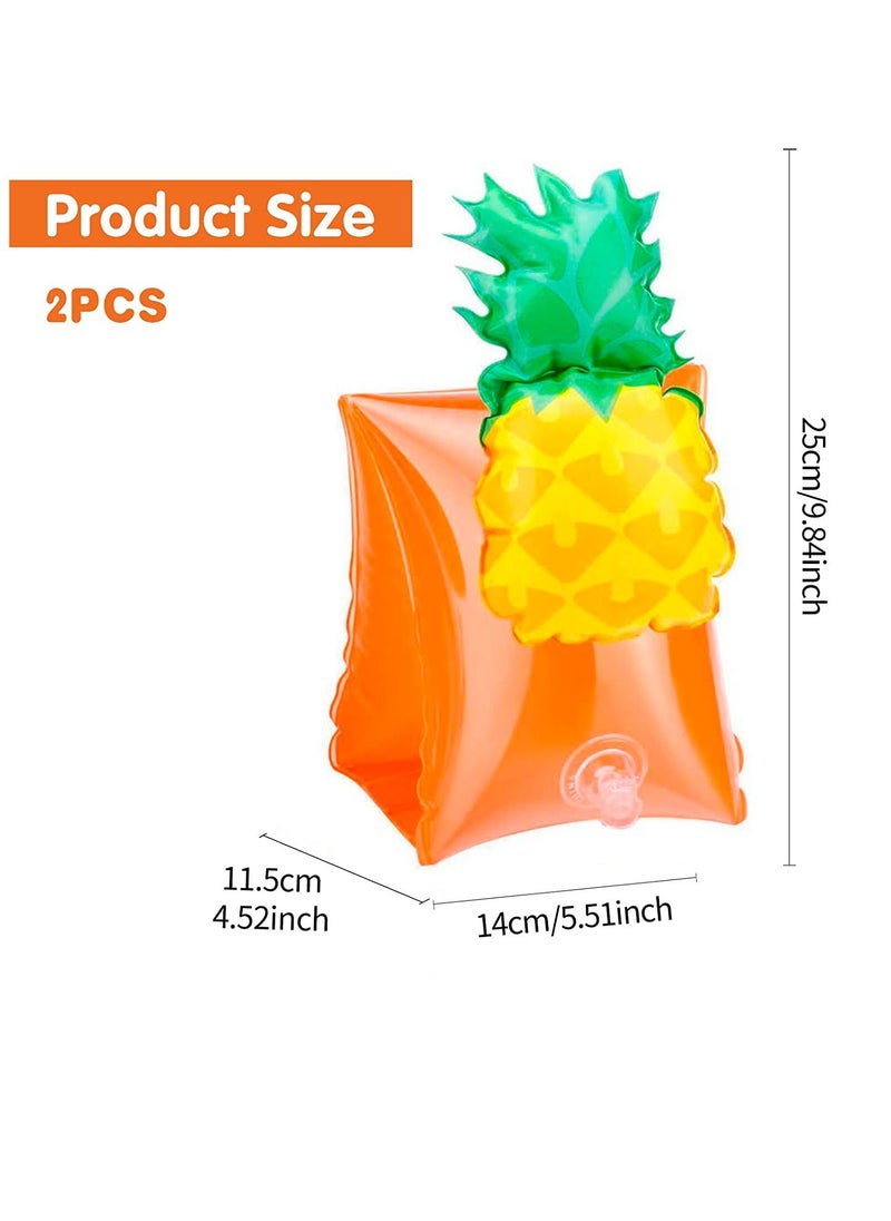 SYOSI - SYOSI Inflatable Armbands for Kids 2-8 Cartoon Arm Bands Baby Floats for Swimming Toddler Armbands Swim Trainers Floating Sleeves for Pool Water Swim Training Aids Boys Girls Pool Safety Equipment - Image 1