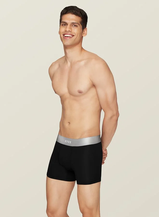 اكس واي اكس اكس Modal Stretch Trunks with Branded Elastic by Styli