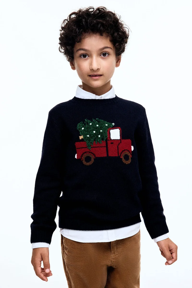 H&M Jacquard-knit jumper