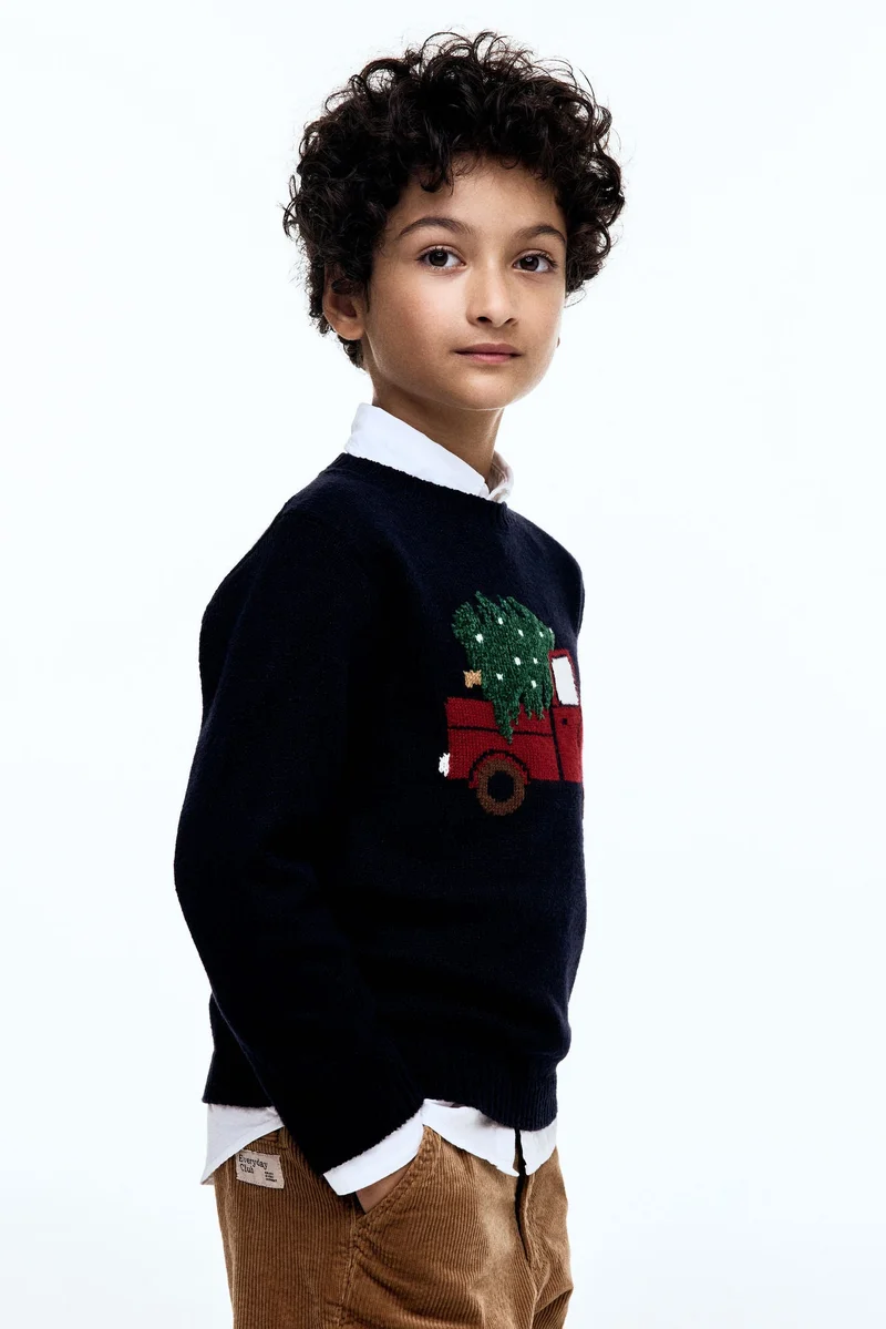 H&M Jacquard-knit jumper