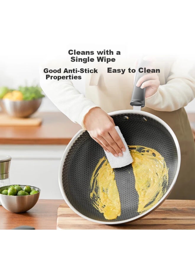 Midea 30cm Stainless Steel Non-stick Frying Pan With Flat Bottom, Visible Lid, Compatible With Induction And Gas Stoves - Image 4