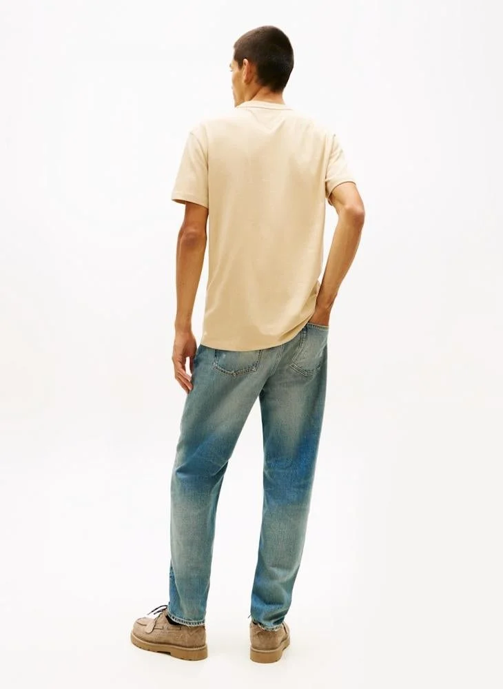 TOMMY JEANS Signature Logo Jersey T-Shirt