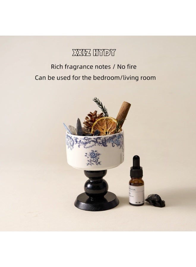 Bukela Aromatherapy Diffuser Essential Oil Set, Complete With A Ceramic Seashell Base And Essential Oils. Perfect For Use In Living Rooms, Bedrooms, And Offices, And An Excellent Gift Choice. - Image 3
