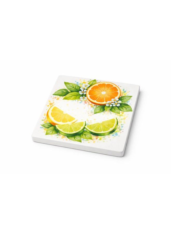 Creative Hobbies 12 Pack of Glossy White Glazed Ceramic Tiles for Alcohol Ink Painting, Decorating, Arts & Crafts, 4.25 x 4.25 Inch Square, Ready-to-Paint Ceramics - Image 4