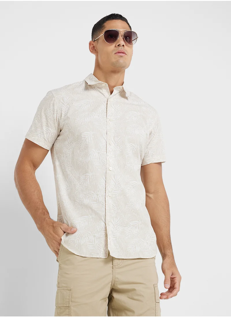 ج ج ريبل Jrebverdant Poplin Regular Fit Shirt