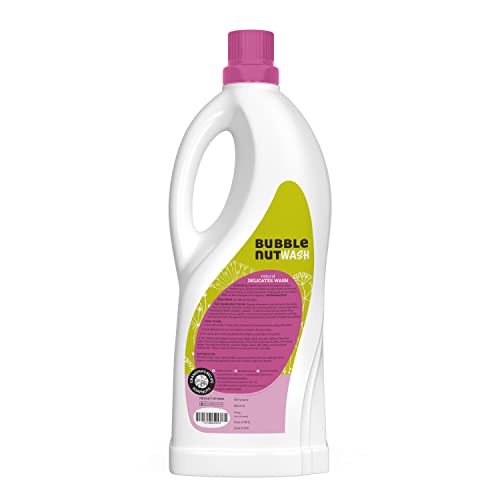 BubbleNut Wash Delicates Wash Liquid (1.8 Lits) Saree Shampoo, Silk Saree Washing, Woolen Winter Clothes, Liquid Wash,Chiffon, Lingerie, Natural, Organic Detergent for Delicate Undergarments - Image 2