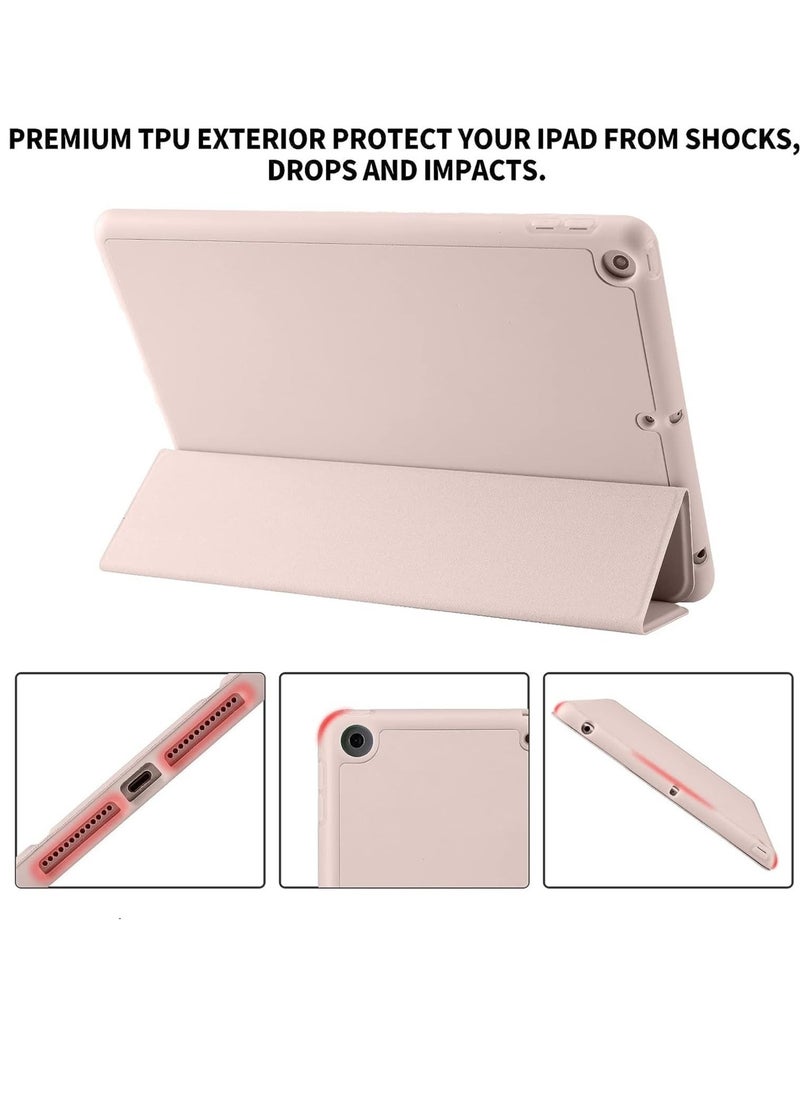 IAF Slim Stand Hard Back Shell Smart Cover With Pen Slot for iPad Pro 12.9 5th Generation 2021 2020 2018, PINK - Image 5