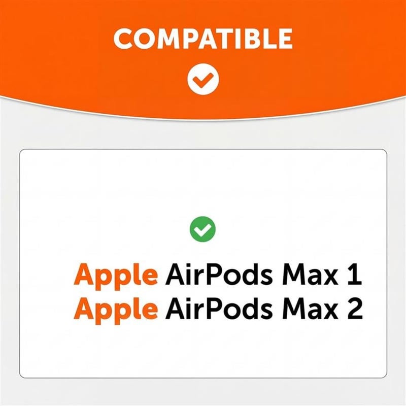 WC PadZ Max â€“ Ear Cushions Compatible with AirPods Max 1 & 2, Made by Wicked Cushions | Soft Fabric, Enhanced Comfort & Unique Style | Leopard - Image 2