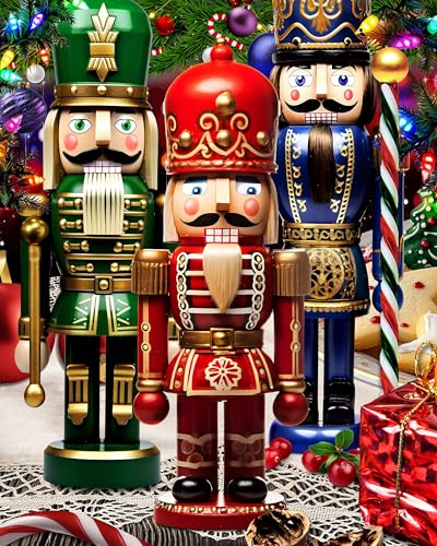 Springbok Christmas Guardians 500 Piece Jigsaw Puzzle for Adults and Family Holiday Nutcrackers Unique Cut Pieces Made in USA - Image 1