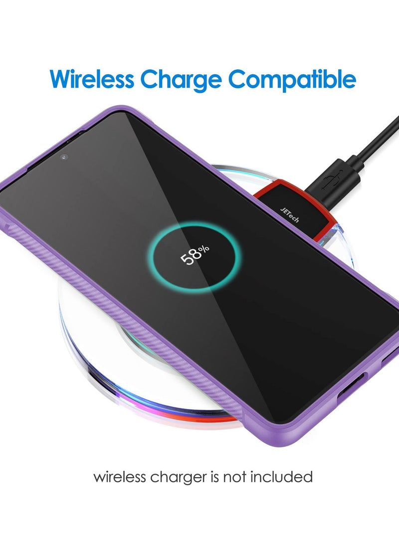 جي تيك جراب نحيف مناسب لهاتف Galaxy S21 5G غطاء هاتف رفيع مع امتصاص الصدمات وتصميم من ألياف الكربون - Image 4