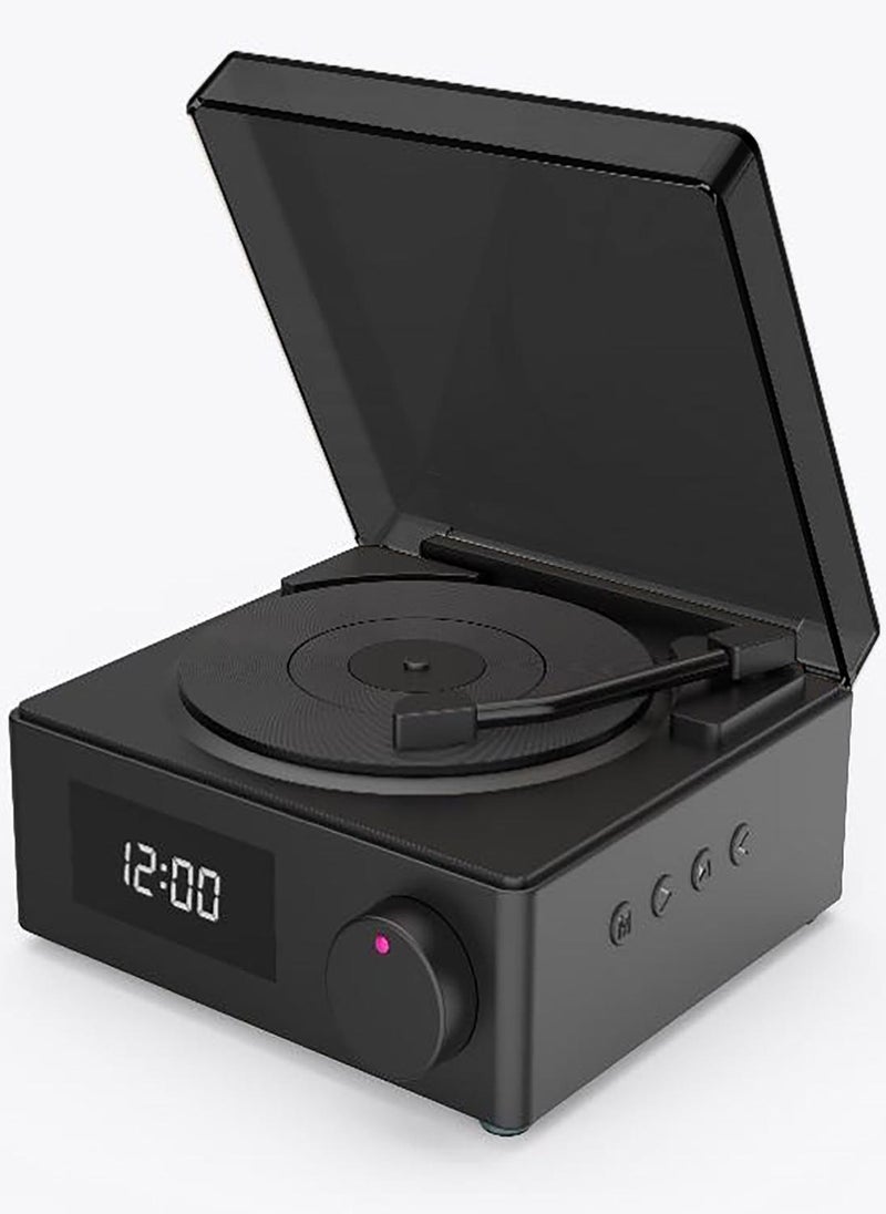 Memorii SPASSK - @memorii Phonograph Bluetooth Speaker - Black - Image 1