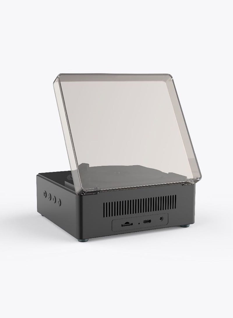 Memorii SPASSK - @memorii Phonograph Bluetooth Speaker - Black - Image 2