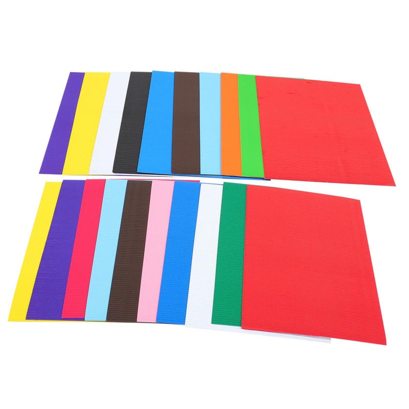 Diy Creative Wavy Gift Wrapping Paper 30 Sheets Mixed Styles Packaging Material - Image 2