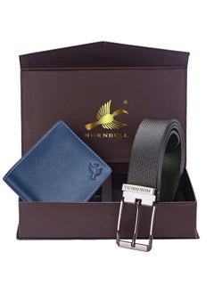 HORNBULL HORNBULL Leather Wallet and Belt Combo | Leather Wallet for Men | Wallet for Men Leather Stylish | Wallet and Belt Combo Gift Set for Men 93119  - Image 2