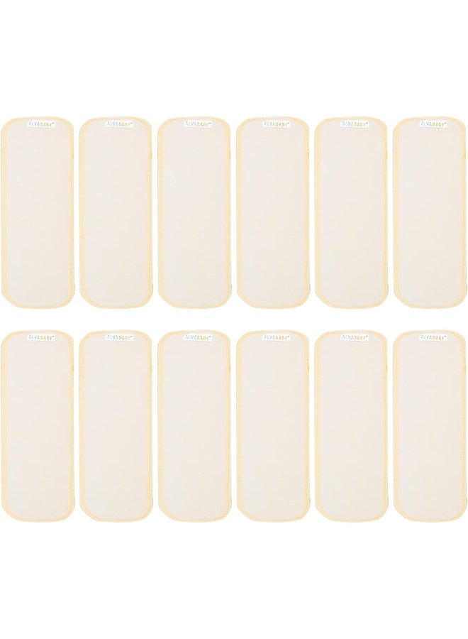 ALVABABY 12PCS Newborn Cloth Diaper Insert - Image 1