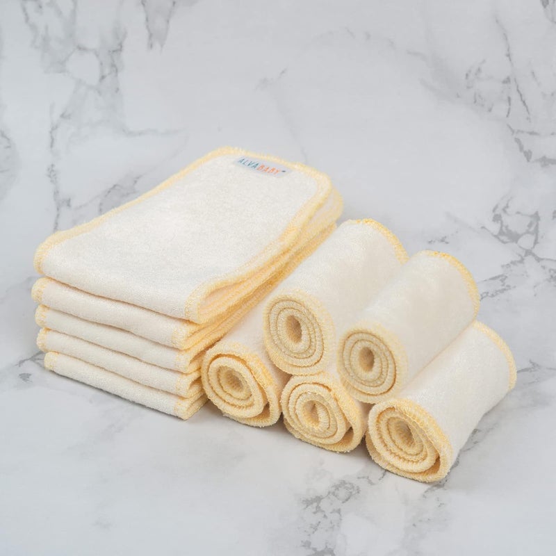 ALVABABY 12PCS Newborn Cloth Diaper Insert - Image 4