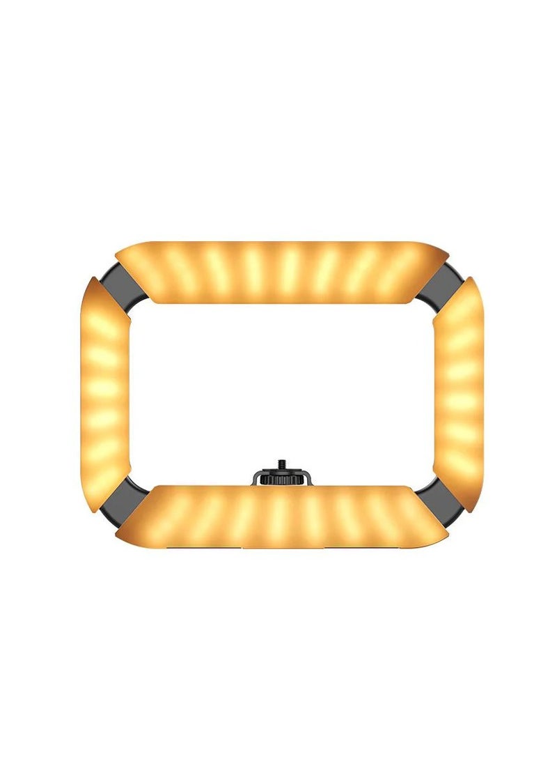 Ulanzi ULANZI U200 Ring Light Smartphone Video Rig with Phone Holder & Built-in 8000mAh Power Bank for Selfie Light, Makeup, Vlogging, Filmmaking Live Steam Tiktok YouTube Video Recording  - Image 1