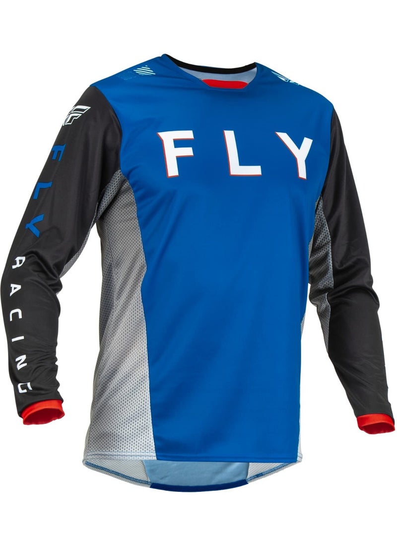 FLY Off-Road Riding Blue-Grey Color Block Long-Sleeve Sportswear size 2XL