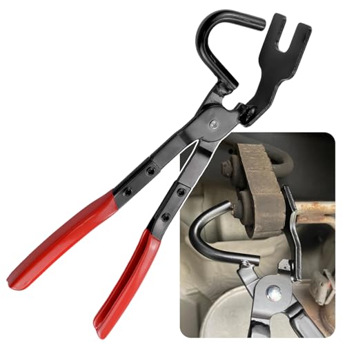 Sporthfish Exhaust Hanger Removal Tool 38350 Pliers for Separate Rubber Hangers from Exhaust Hanger Rod Universal for All Car Truck Steel 25 Offset Design NonSlip Grip - Image 1