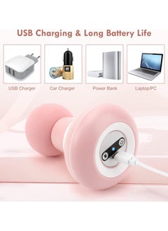 General Handheld Back Massager, Mini Portable Full Body Electric Massager, USB Charging, 6 Vibration Modes  - Image 4