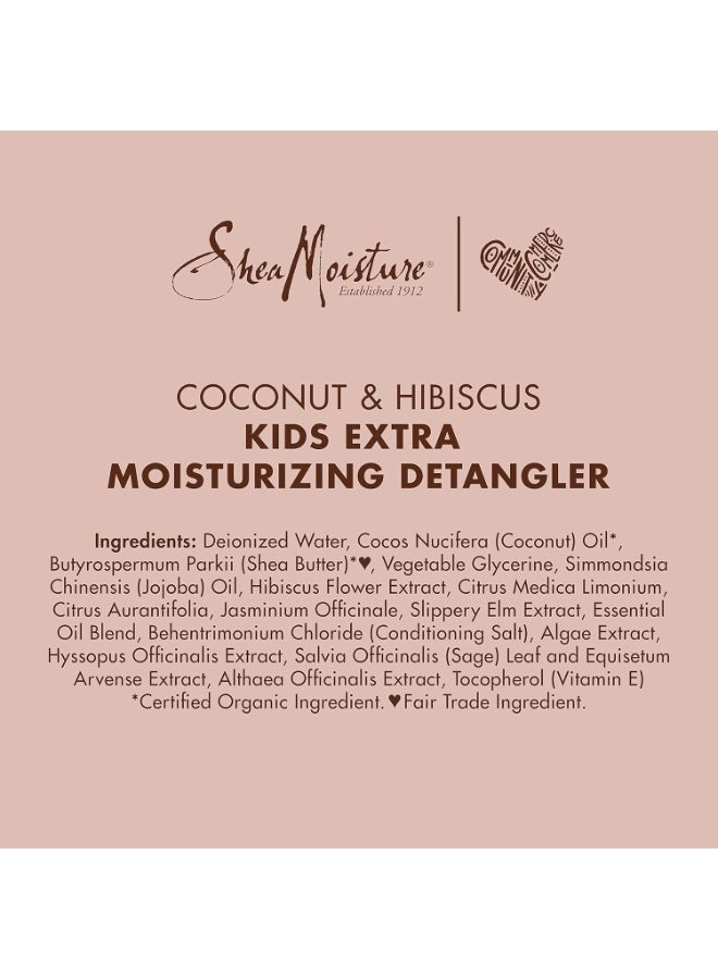 SheaMoisture HAIR DETANGLER SPRAY FOR KIDS: Formulated with certified organic coconut oil and shea butter, this detangling spray is the perfect solution for managing your child’s wild, unruly hair.  - Image 3