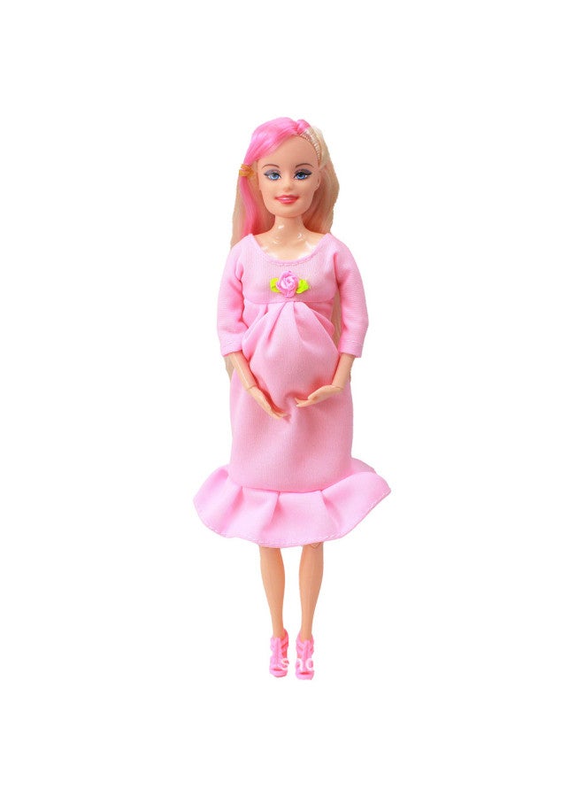 11.5 Inch Fashion Multi-function Activity Joint Pregnant Big Belly Baby Doll Princess Girl