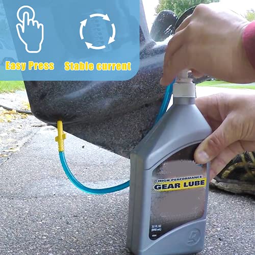 Yoursme Lower Unit Gear Lube Pump for Standard Quart Bottles Fits All Mercury and Mariner Outboards - Image 5