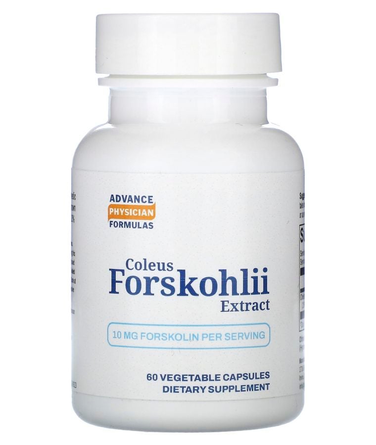 Advance Physician Formulas Coleus Forskohlii Extract 100 mg 60 Vegetable Capsules