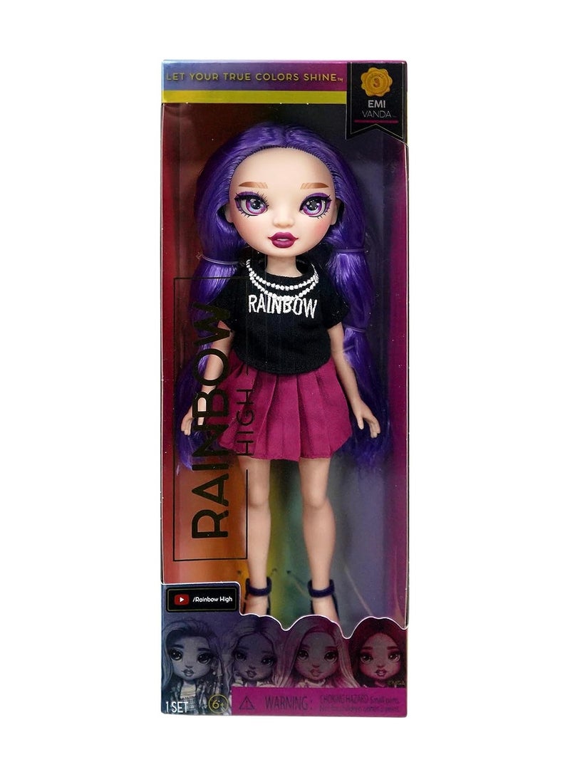 Rainbow High Fashion Doll - Emi Vanda - Image 1