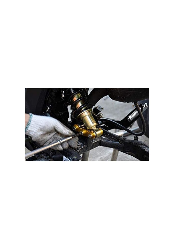 RCRBT Motorcycle Rear Fork Extension Device for Honda Grom MSX125 - Black - Image 2