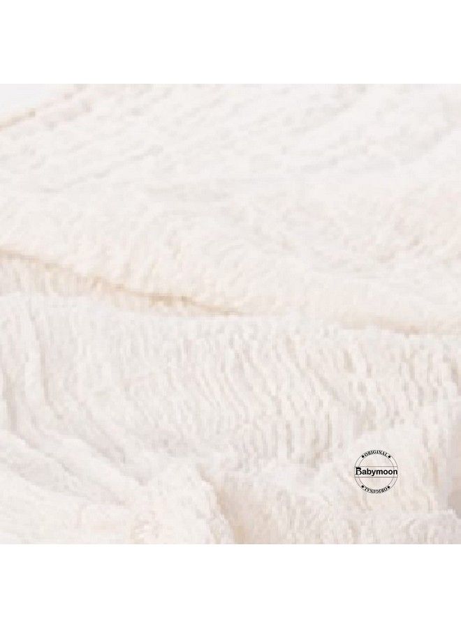 BabyMoon Cheese Cloth Wrap Baby Photography Props Stretch Without Wrinkle Antipilling Breathable Blanket Swaddle Wrap - Image 4