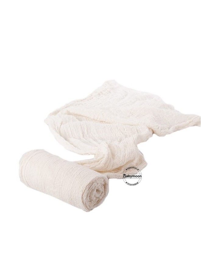 BabyMoon Cheese Cloth Wrap Baby Photography Props Stretch Without Wrinkle Antipilling Breathable Blanket Swaddle Wrap - Image 3