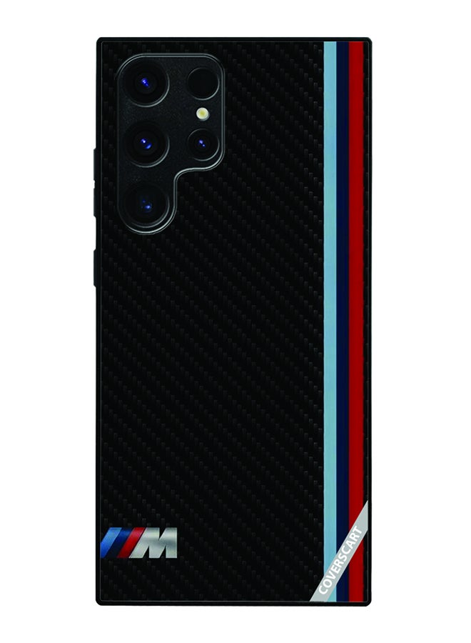 COVERSCART Protective Case Cover For Samsung Galaxy S23 Ultra Bmw Logo Design Black