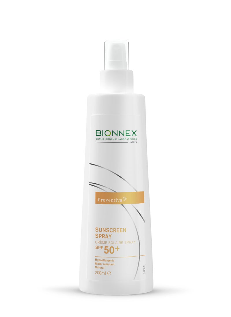 BIONNEX Bionnex Preventiva Sunscreen Spray SPF 50+ 200 ml 
