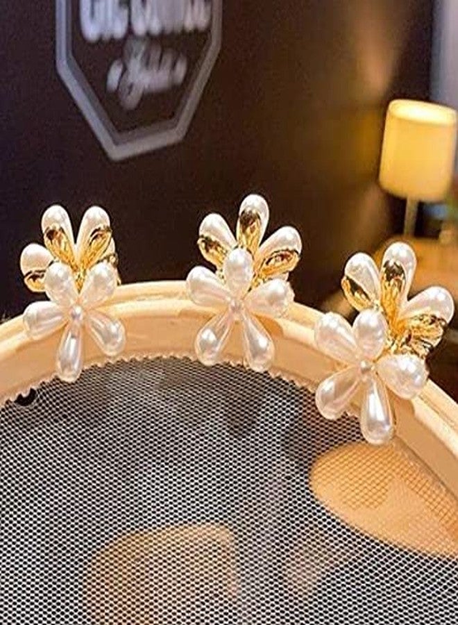 HOMEMATES 18 Pcs Korean Style Pearl Hair Clips Large Hair Clips Pins Barrette Hair for Women Girls Fashion Hair Accessories Hair Accessories Set Pin - Image 3