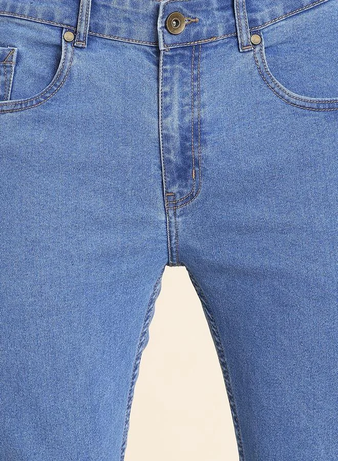 Dennis Lingo Dennis Lingo Slim Fit Mid-Rise Stretchable Jeans