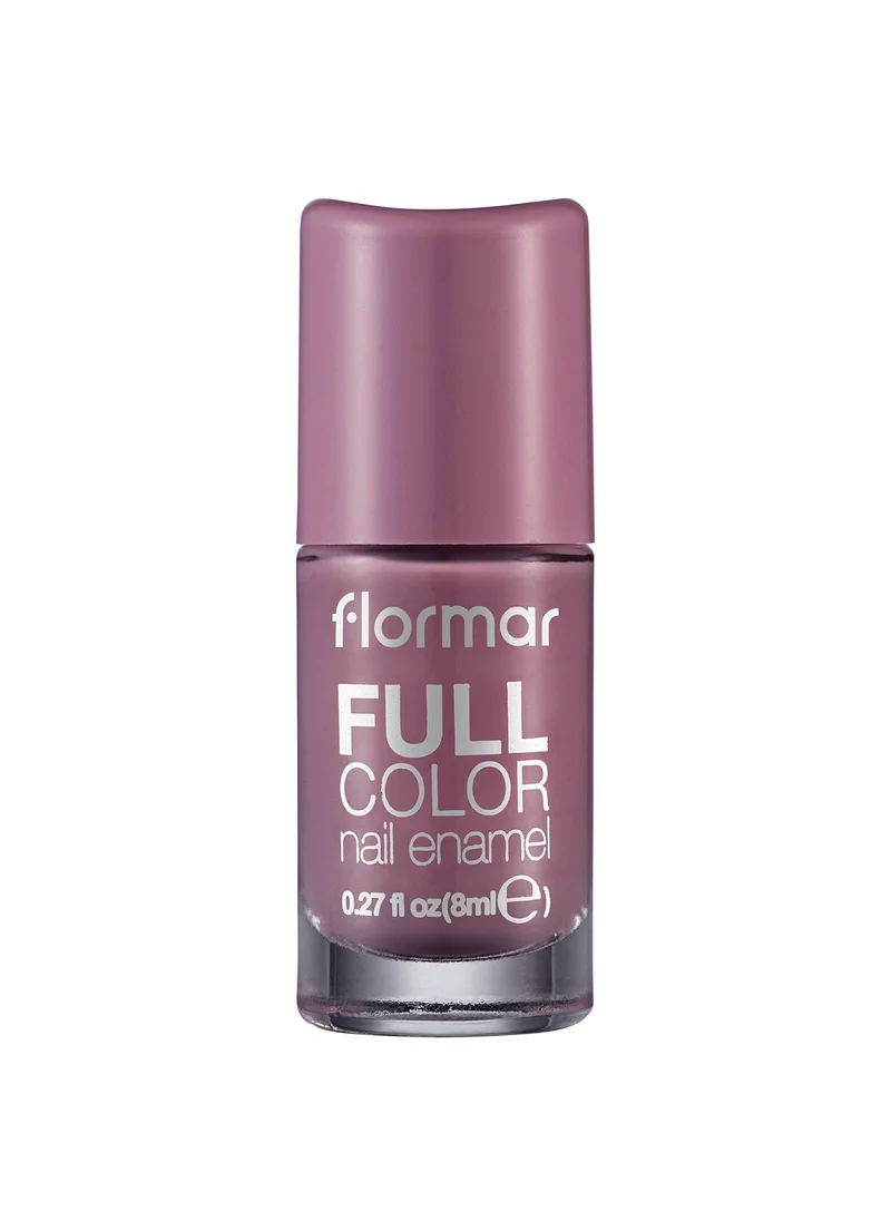 فلورمار Flormar FULL COLOR NAIL ENAMEL - FC62 BERRY BROWN