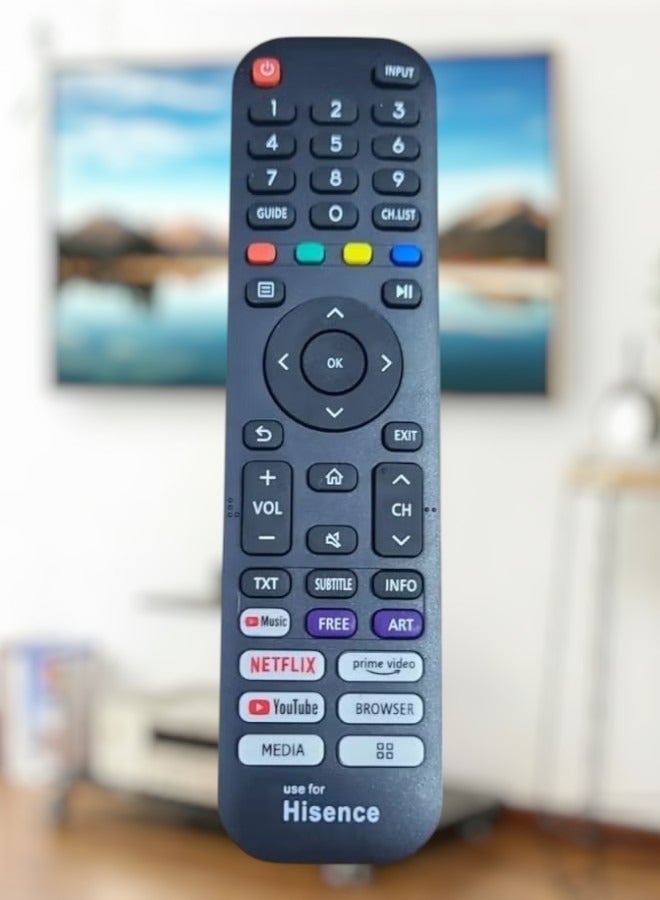 UNIVERAL Replacement Remote Control For Hisense TVs,