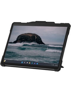 Urban Armor Gear UAG Metropolis Microsoft Surface Pro 11 / 10 / 9 Case Built-in Multi Angle Kickstand & Pen Holder Rugged Non-Slip Tactile Grip Exterior Heavy Duty Protective Cover - Black  - Image 5