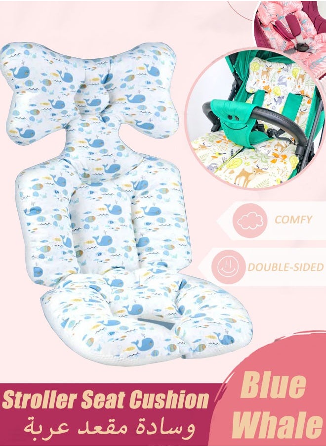 Generic Baby Car Seat Cushion for Stroller and Car Seat, Baby Stroller High Car Chair Seat Liner Mat, Universal Padding Liner Baby Stroller Cushion Baby Car Seat Cushion Universal Cotton Padding Liner Child Car Safety Seat Cushion  - Image 1