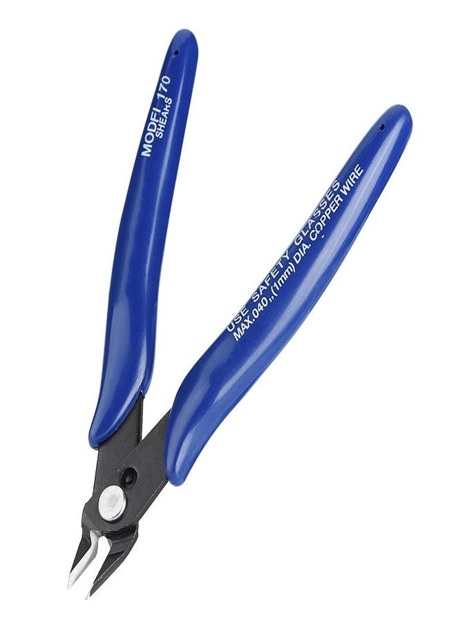 Zopsc Side Cutting Nippers, Wire Cutters for Jewelry Making, Precision Wire Snips with High Speed Tol Steel, Ergonomics Wire Cutter Snips for Electronics Industry/Jewelry Processing/Model Making - Image 1