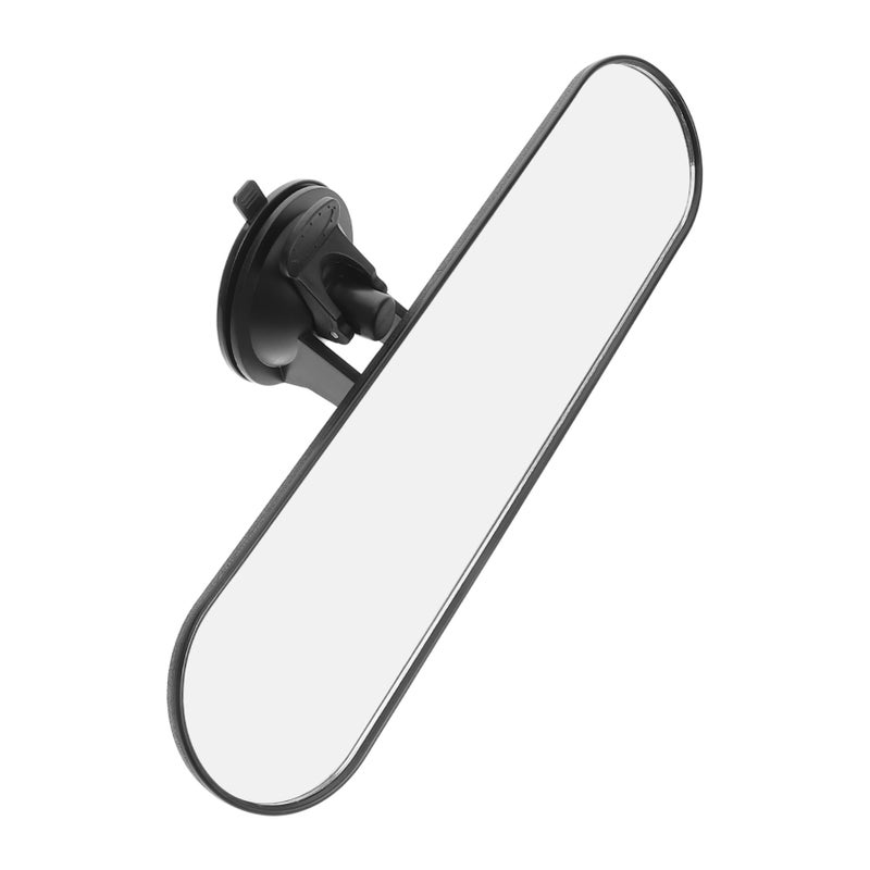 Universal Suction Cup Rearview Mirror Replacement Adjustable Interior Car Mirror - Image 2