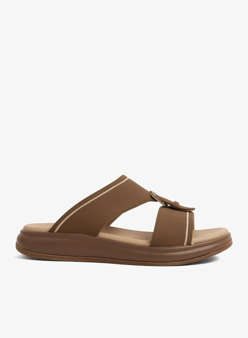 كومفورت بلس صنادل رجالي مريحة بلس أدابت بني