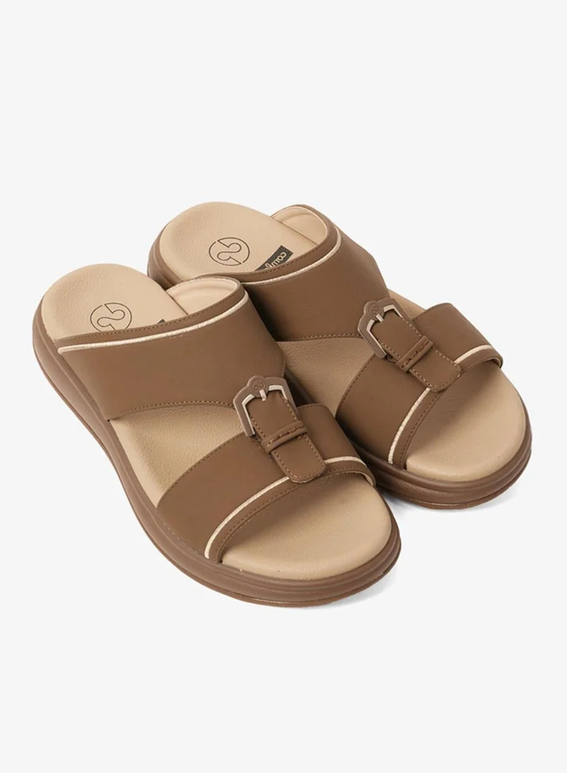 كومفورت بلس صنادل رجالي مريحة بلس أدابت بني