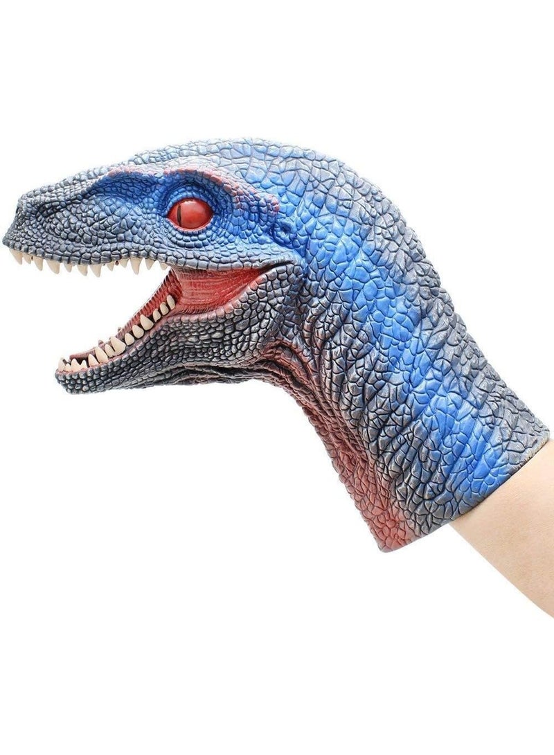 Dino Dinosaur Hand Puppet Toy Gift for Kids fun time play game - Image 3